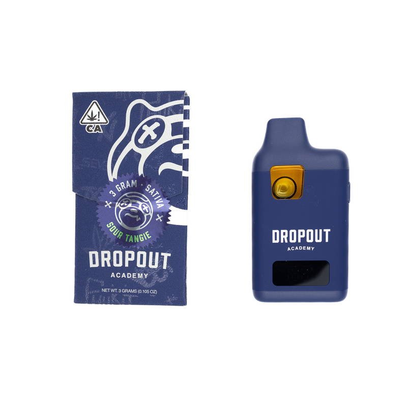 DROPOUT ACADEMY - DISPOSABLE RECHARGEABLE VAPE CART - SUGAR RESIN - 3GM (3000MG) - Image 4