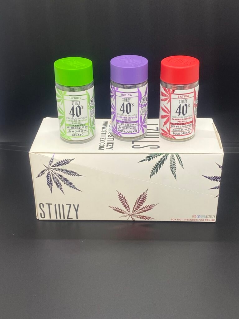 IMG_1839-768x1024 STIIIZY 40’S INFUSED PREROLLS – 5 pack AUTHENTIC - Image 2