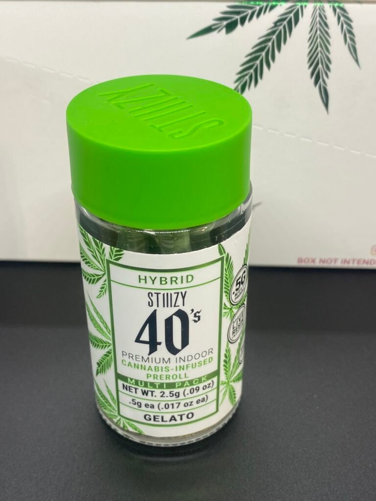 IMG_1844-768x1024 STIIIZY 40’S INFUSED PREROLLS – 5 pack AUTHENTIC - Image 4