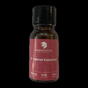 S – Isomer Ketamine – Flavoured Nasal Spray – by “Dimensions Inc”