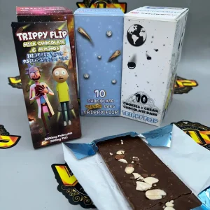 Trippy flip chocolate bar