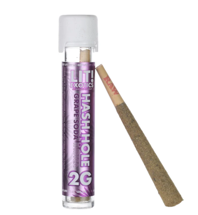 lit! thc a hash hole pre roll 2g lit! thc a hash hole pre roll 2g