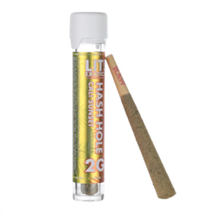 lit! thc a hash hole pre roll 2g