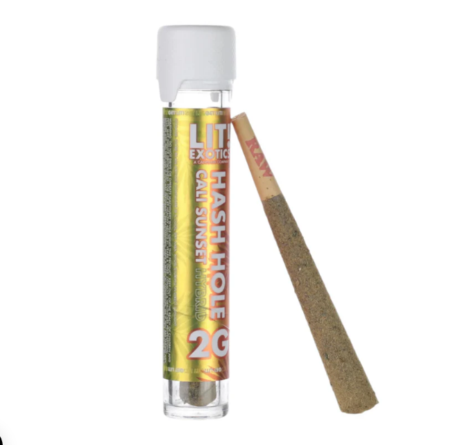 lit! thc a hash hole pre roll 2g lit! thc a hash hole pre roll 2g